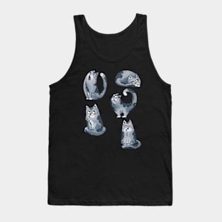 Funny cat Tank Top